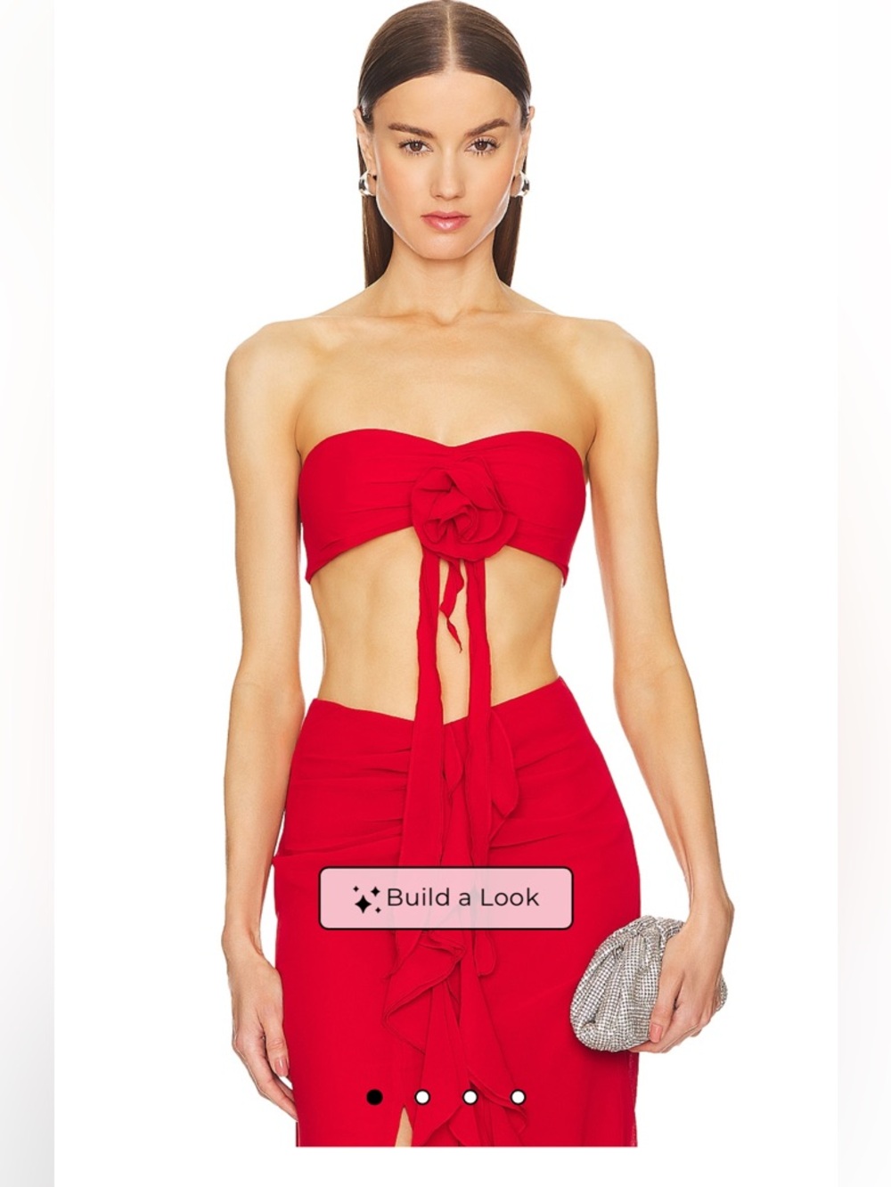 Bardot Red Women's Top Size S